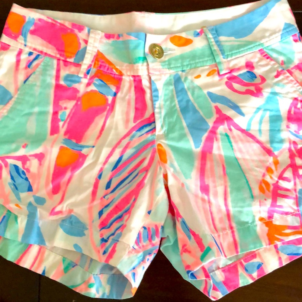 Lilly Pulitzer cute shorts size 0